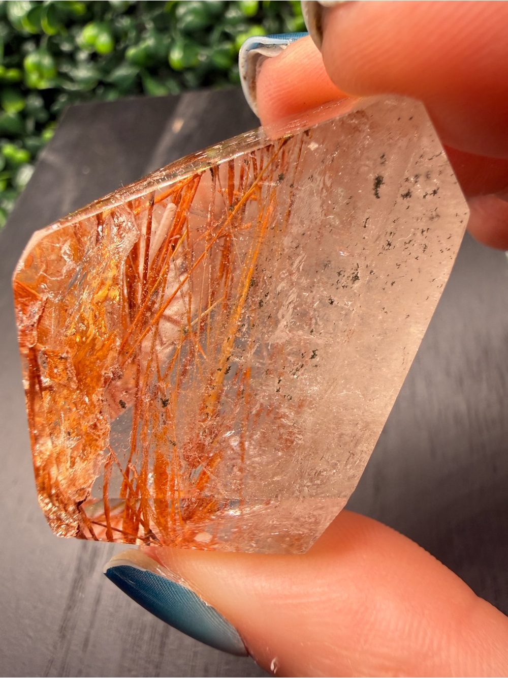 Red Rutilated Quartz Freeform - Picture 6 of 10